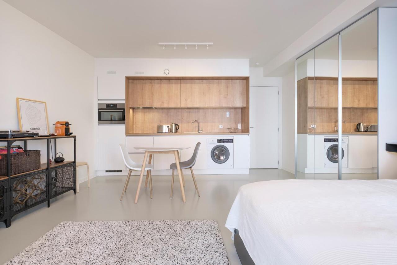 Mini Loft With Terrace Apartment บรัสเซลส์ ภายนอก รูปภาพ